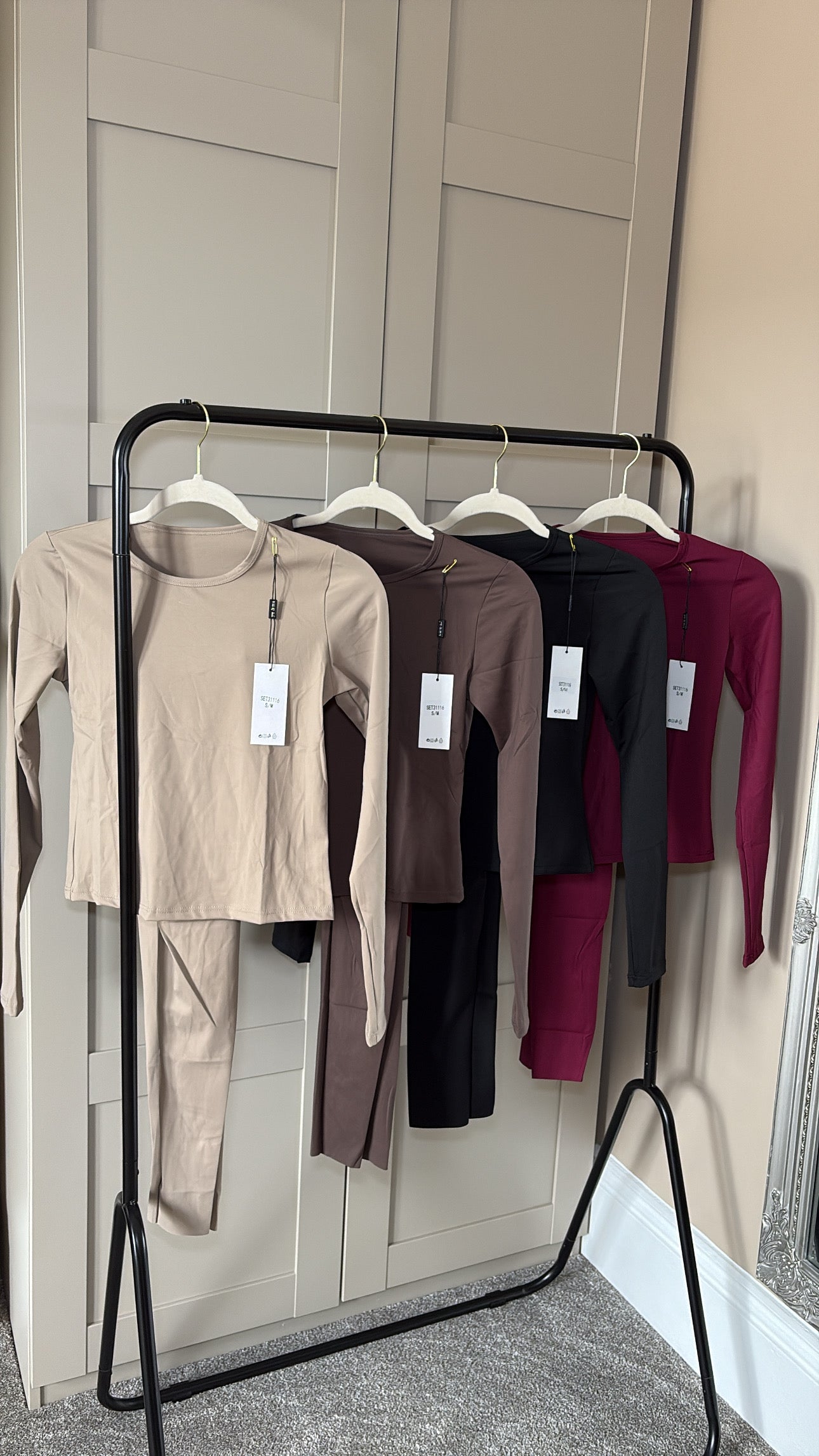 Women’s Long Sleeve Gym Set INSTOCK