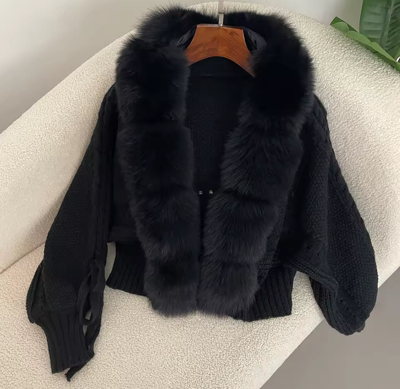Women’s Real Fox Fur Cardigans PRE ORDER all colours