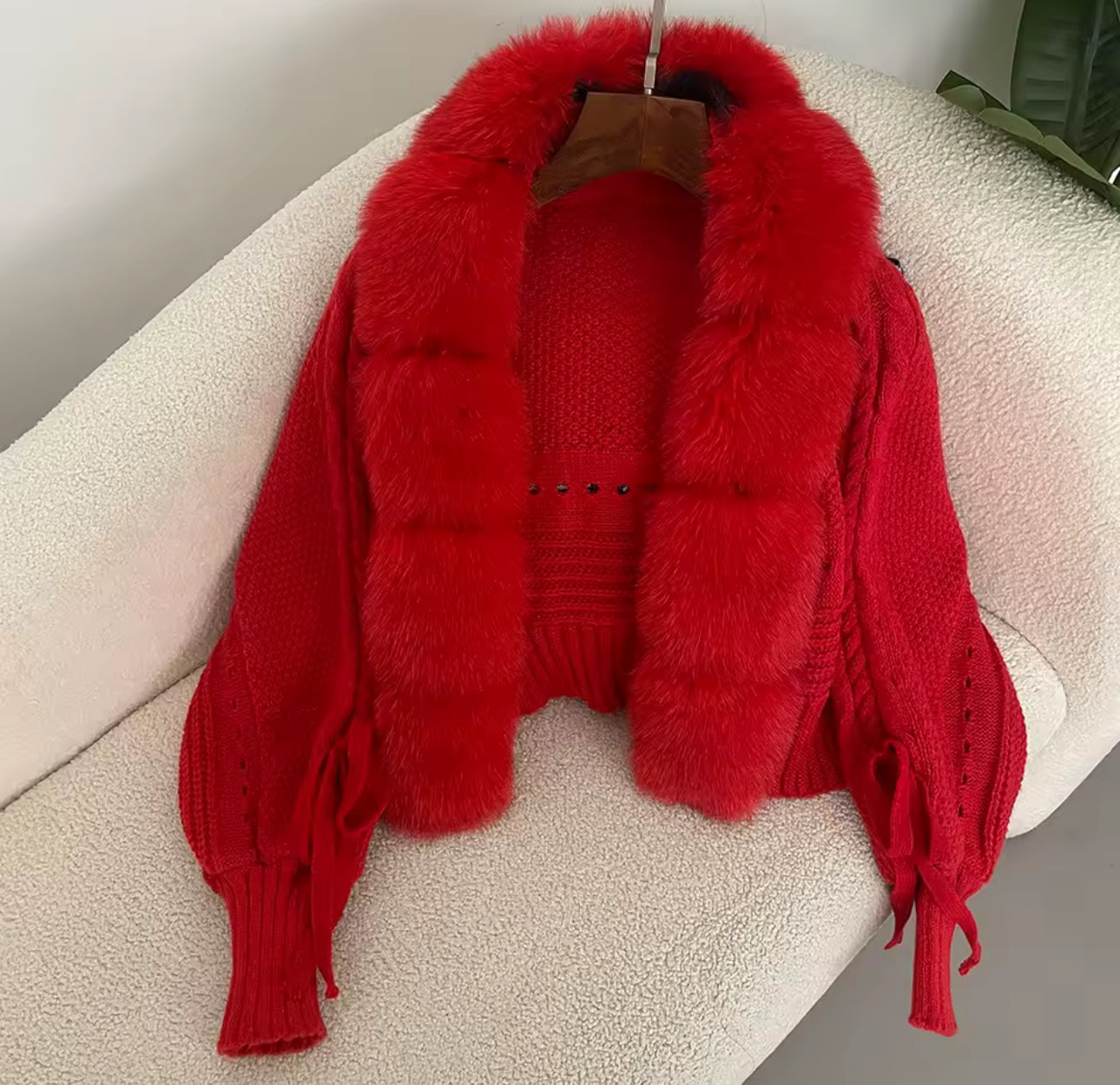 Women’s Real Fox Fur Cardigans PRE ORDER all colours