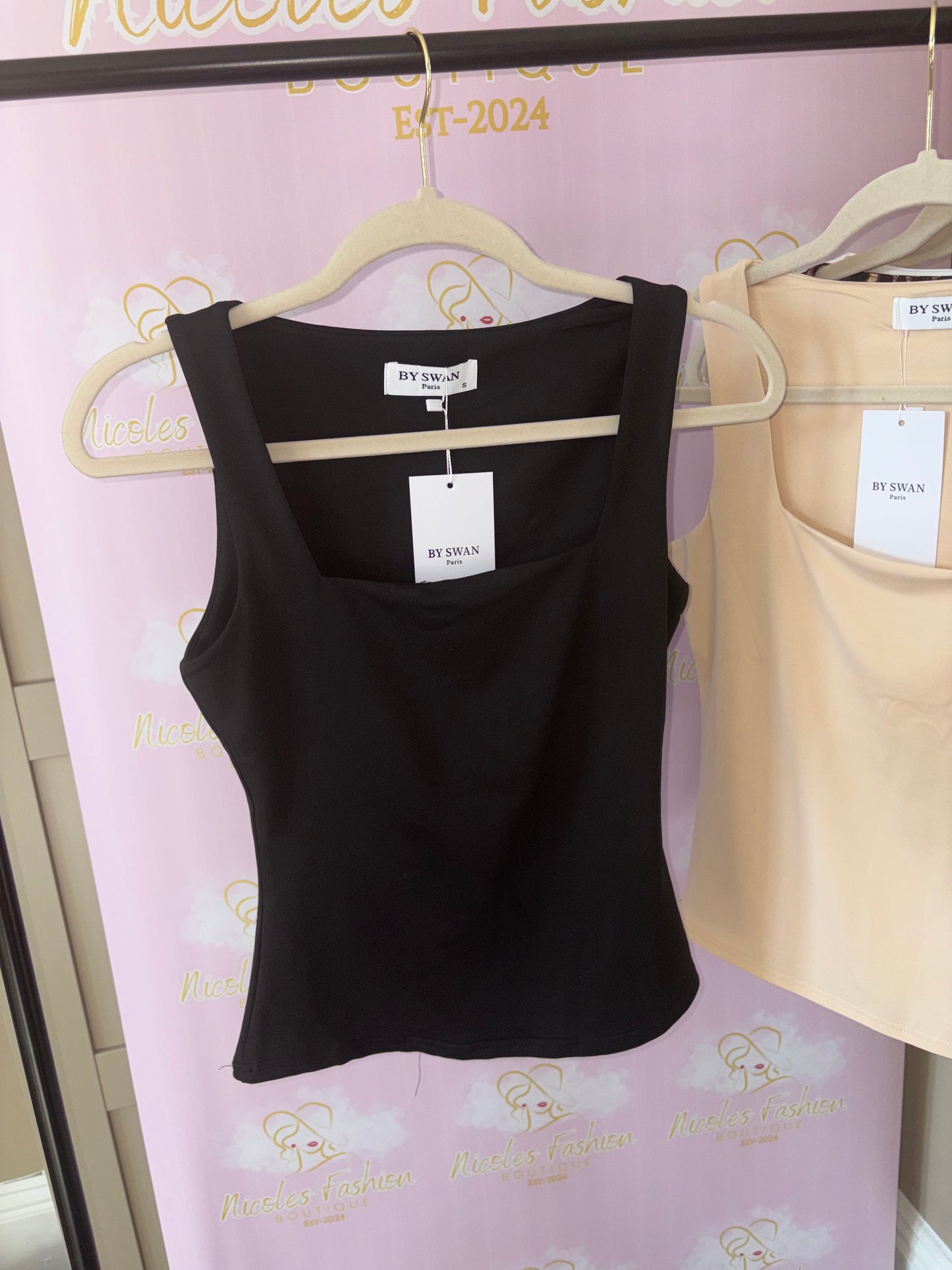 Women’s Double Lined Vest Tops INSTOCK