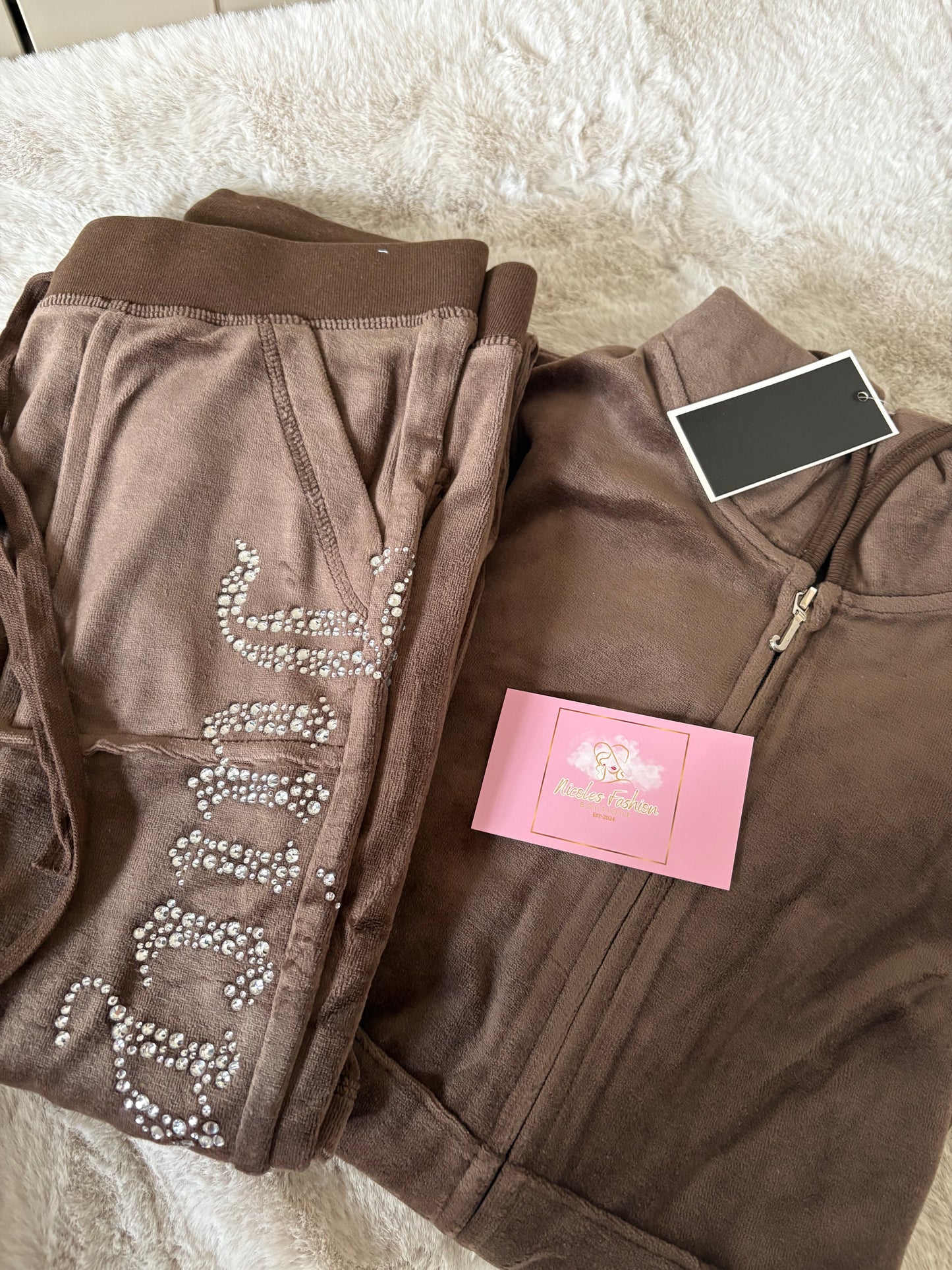 Diamanté Women’s Tracksuits PRE ORDER