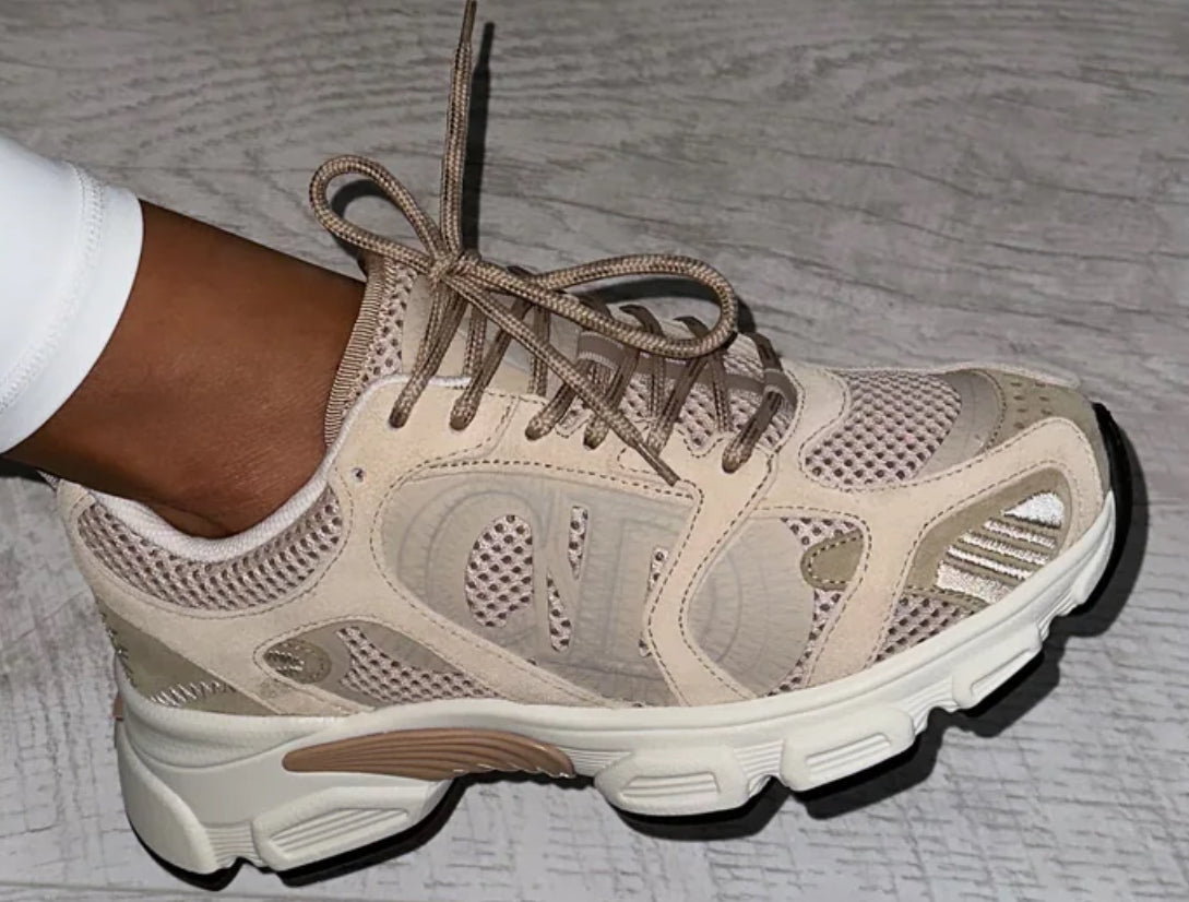 Women’s Beige Star Trainers PRE ORDER