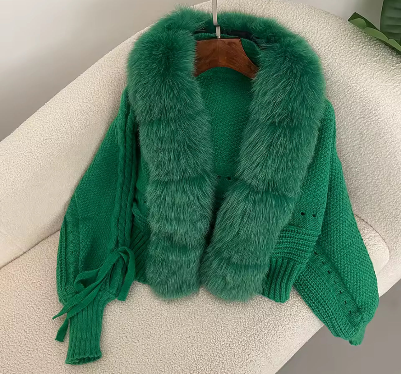 Women’s Real Fox Fur Cardigans PRE ORDER all colours