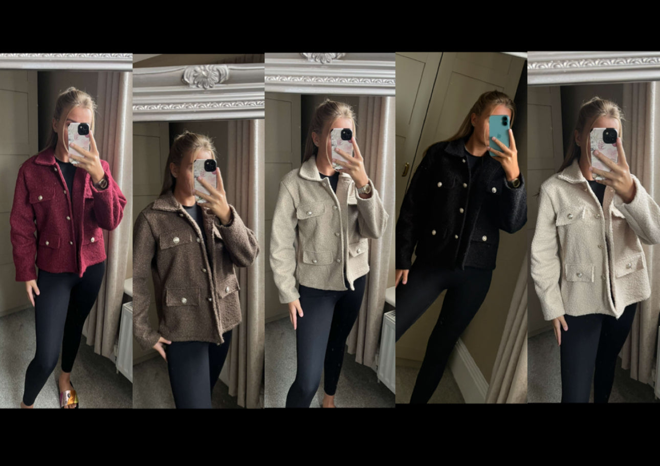Women’s Teddy Jackets INSTOCK