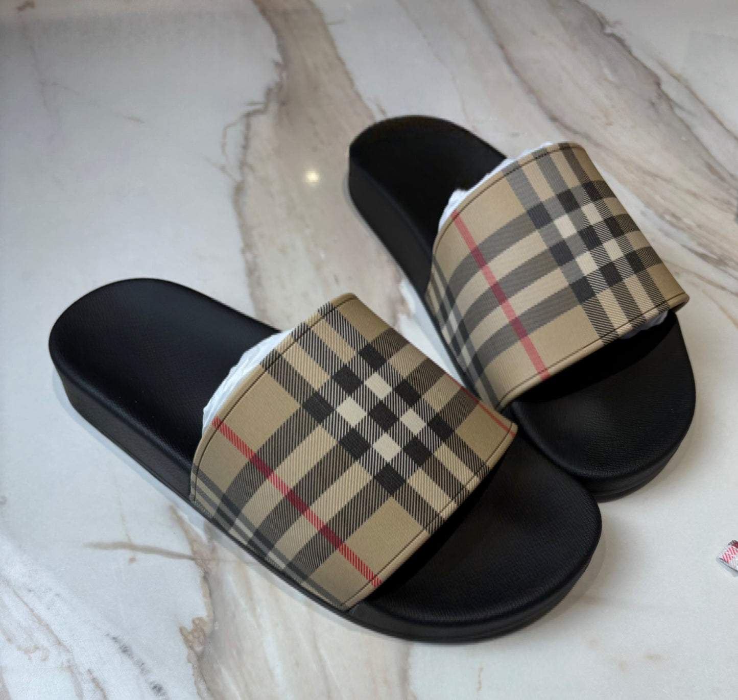 Women’s Black/Brown Sliders PRE ORDER (18-21 Days Delivery)