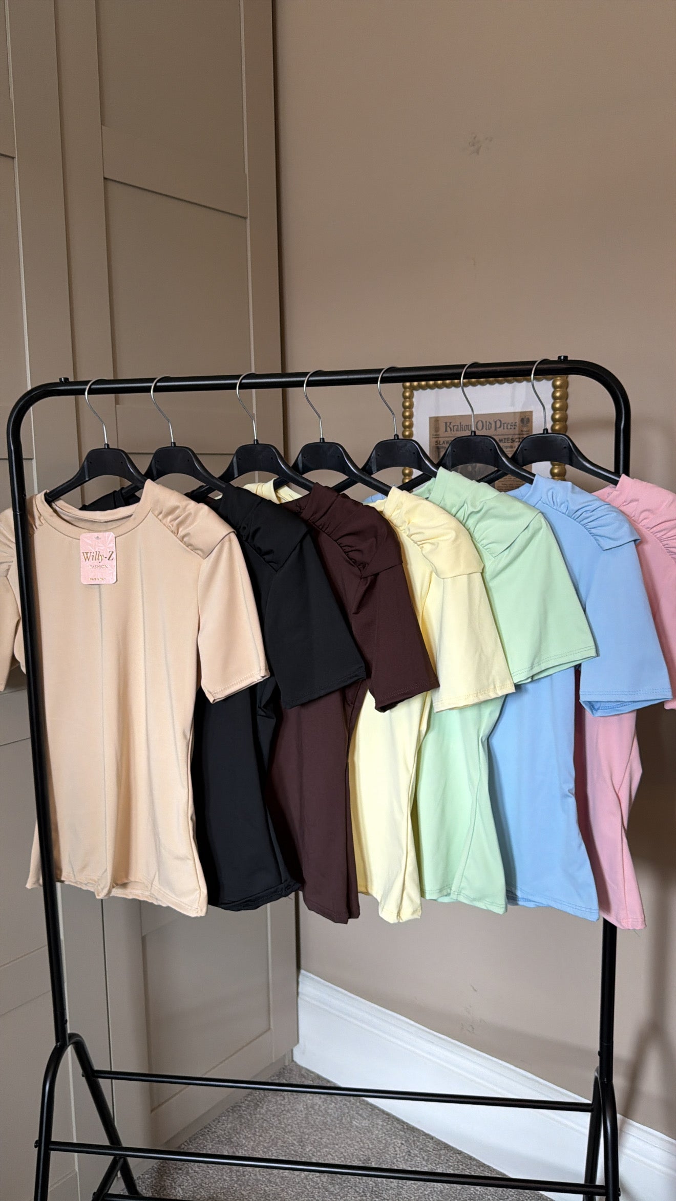 Women’s Mint Frill Sleeve Top