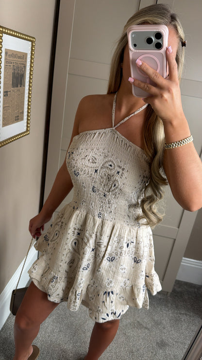 Women’s Beige Playsuit