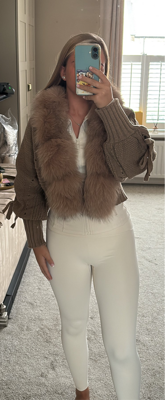 Women’s Real Fox Fur Cardigans PRE ORDER all colours