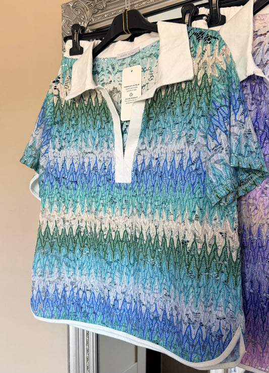 Women’s Green ZigZag Co-Ord