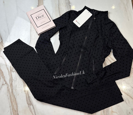 Women’s Polka Dot Gym Set INSTOCK (1-3 Days Delivery)