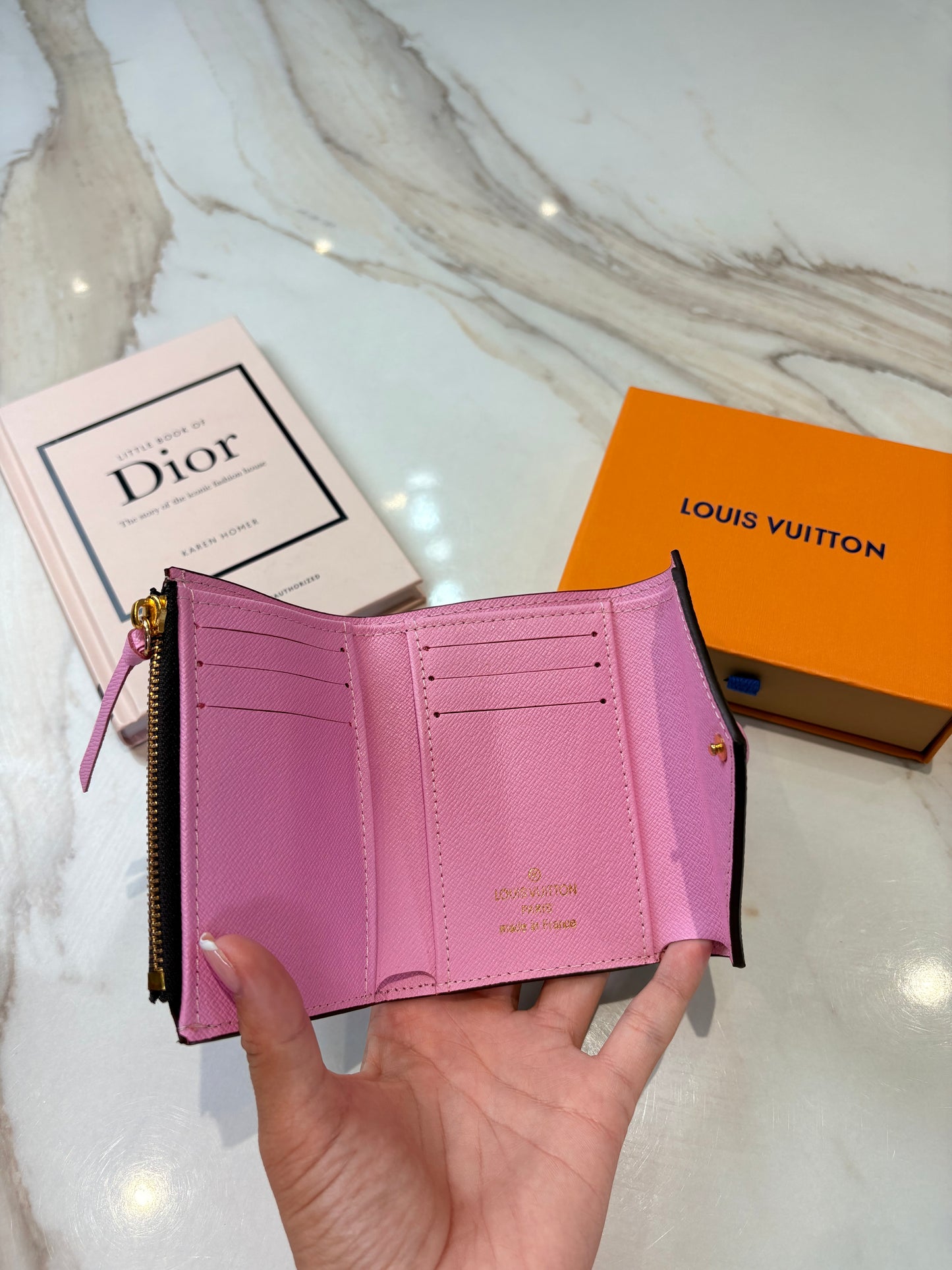 Women’s Pink/Brown Purse-No Box INSTOCK (1-3 Days Delivery)