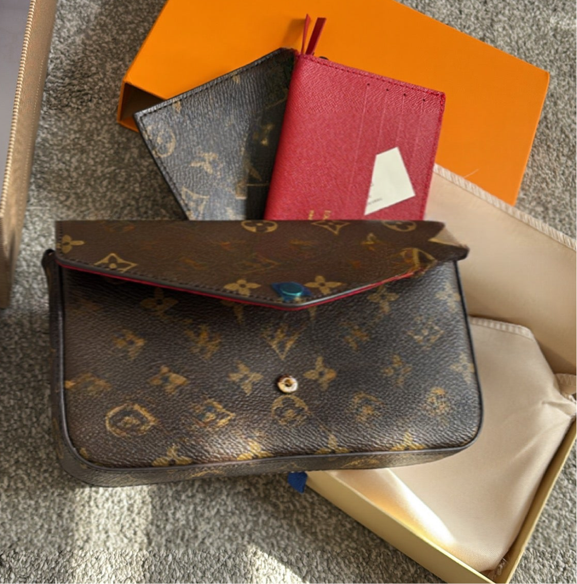 Brown Bag With Chain INSTOCK