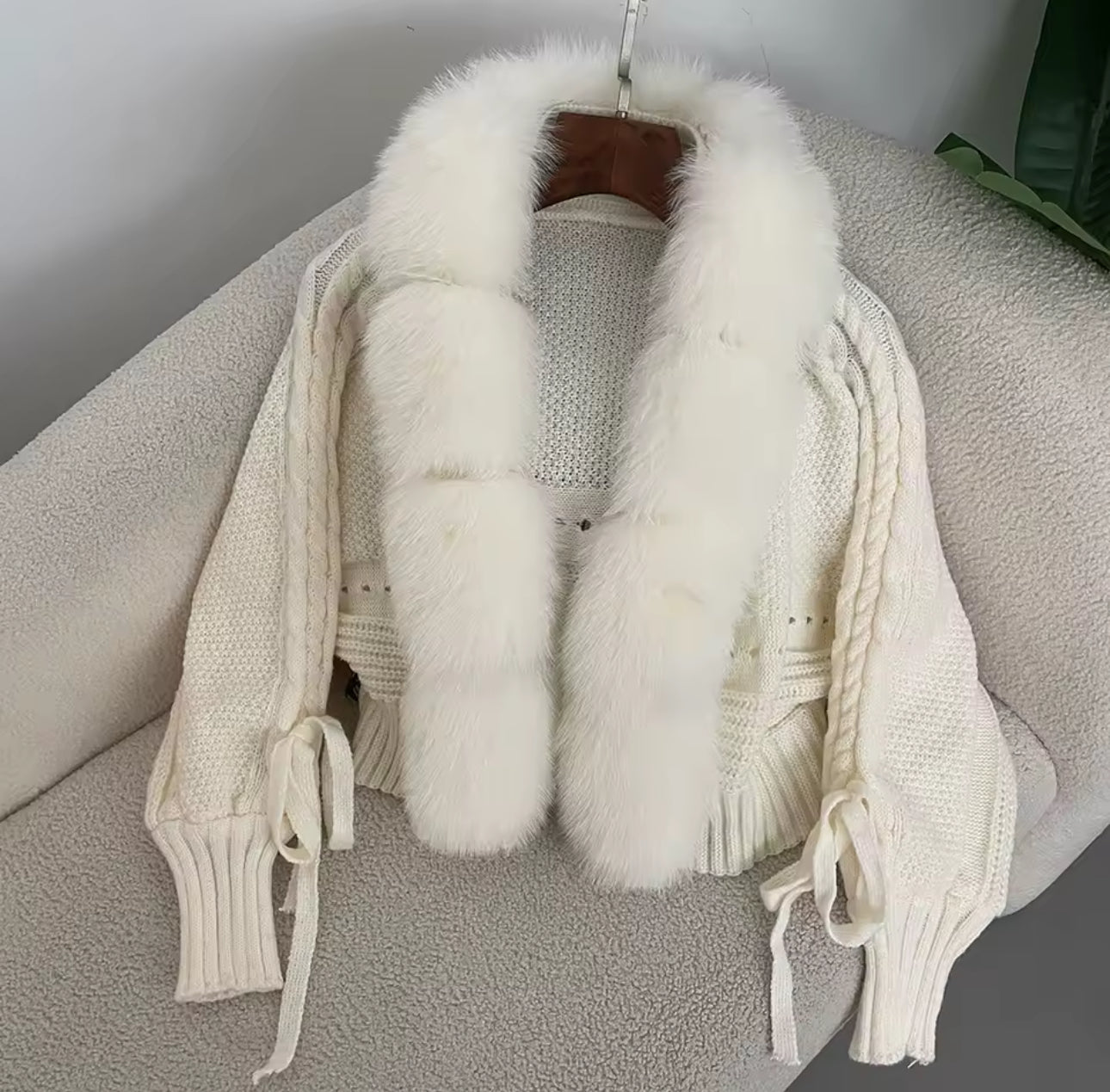 Women’s Real Fox Fur Cardigans PRE ORDER all colours