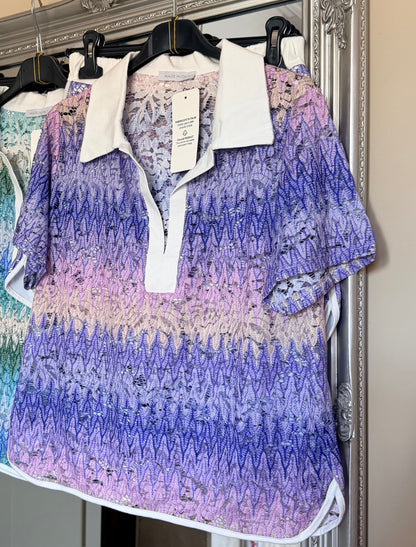 Women’s Purple ZigZag Co-Ord
