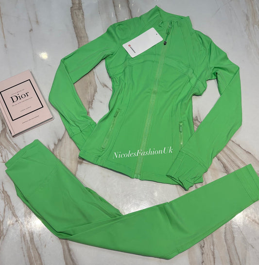 SALE-Women’s Green Gym Set INSTOCK (1-3 Days Delivery)
