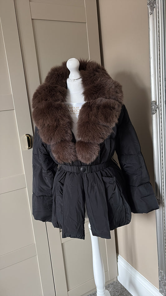 “Bella” Coat in black 1-3 days delivery