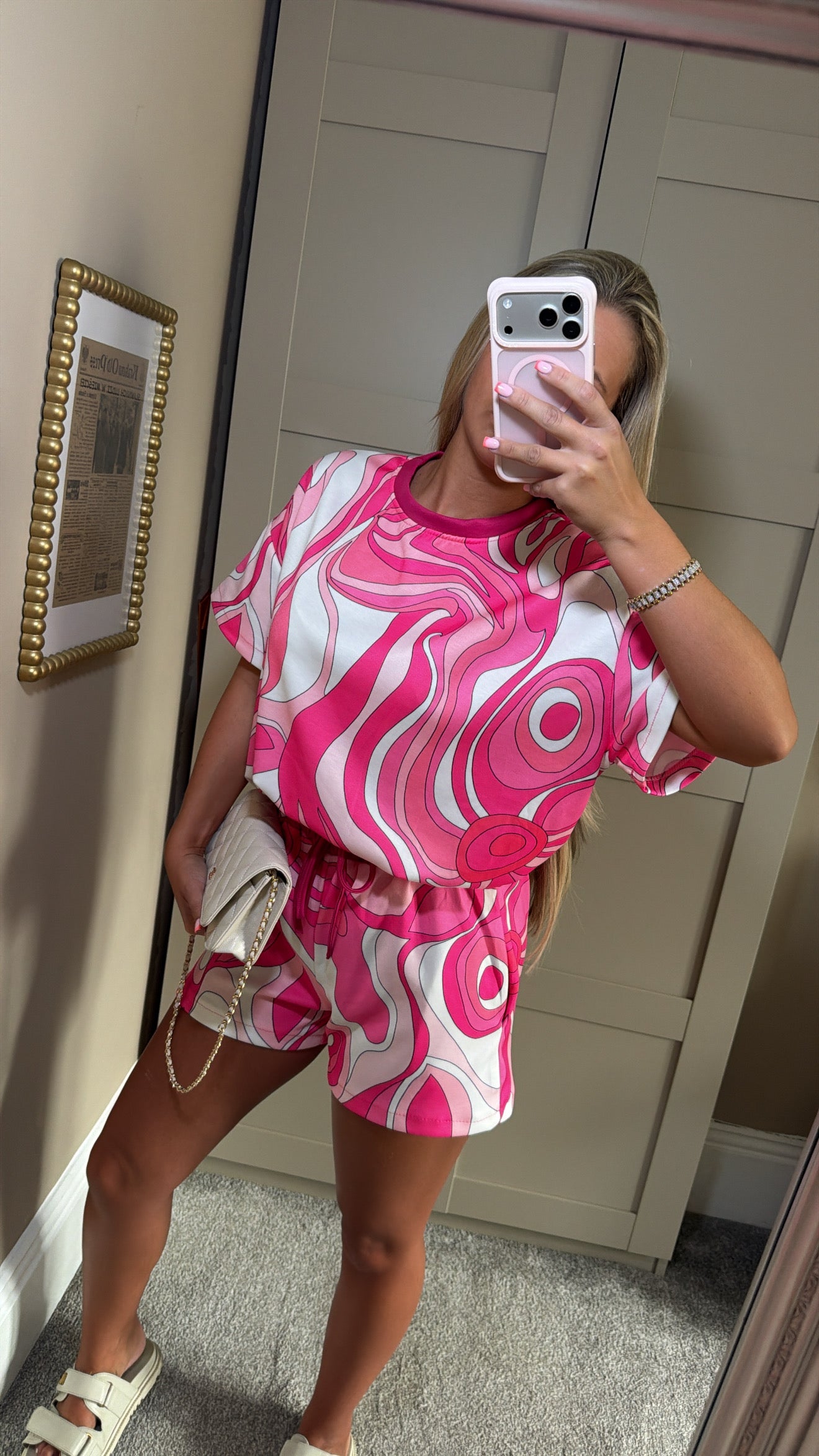 Women’s “Pucci” Co-Ord Pink
