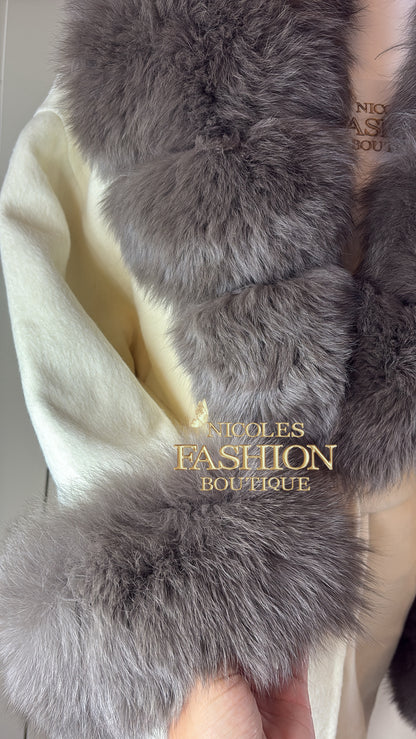 Women’s Belted Coat Beige/Mocha