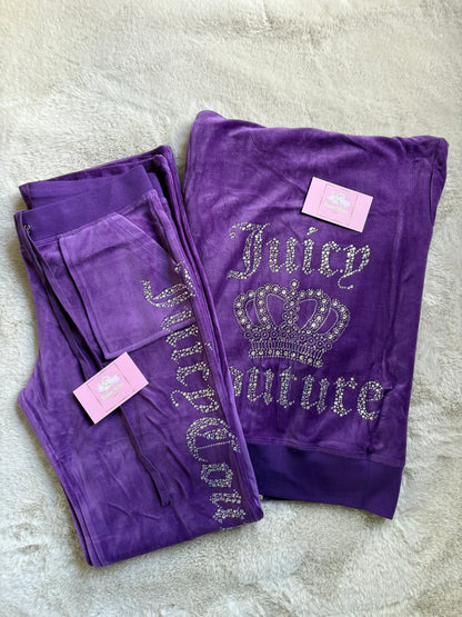 Purple tracksuit instock Size 10-12