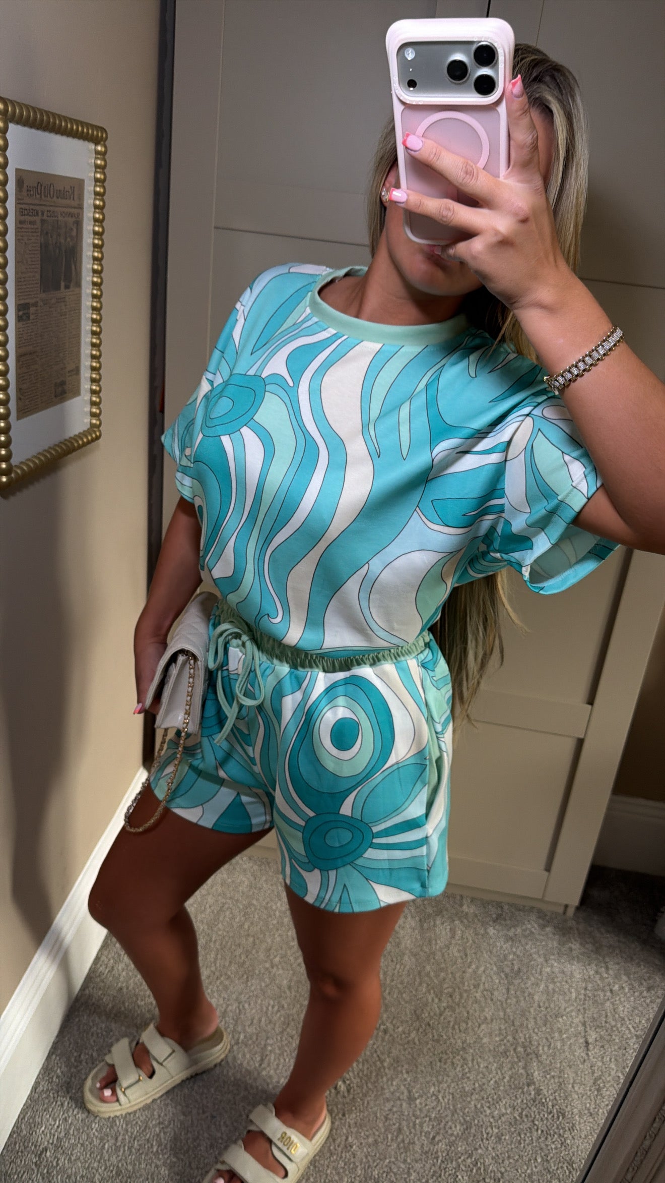 Women’s “Pucci” Co-ord Mint