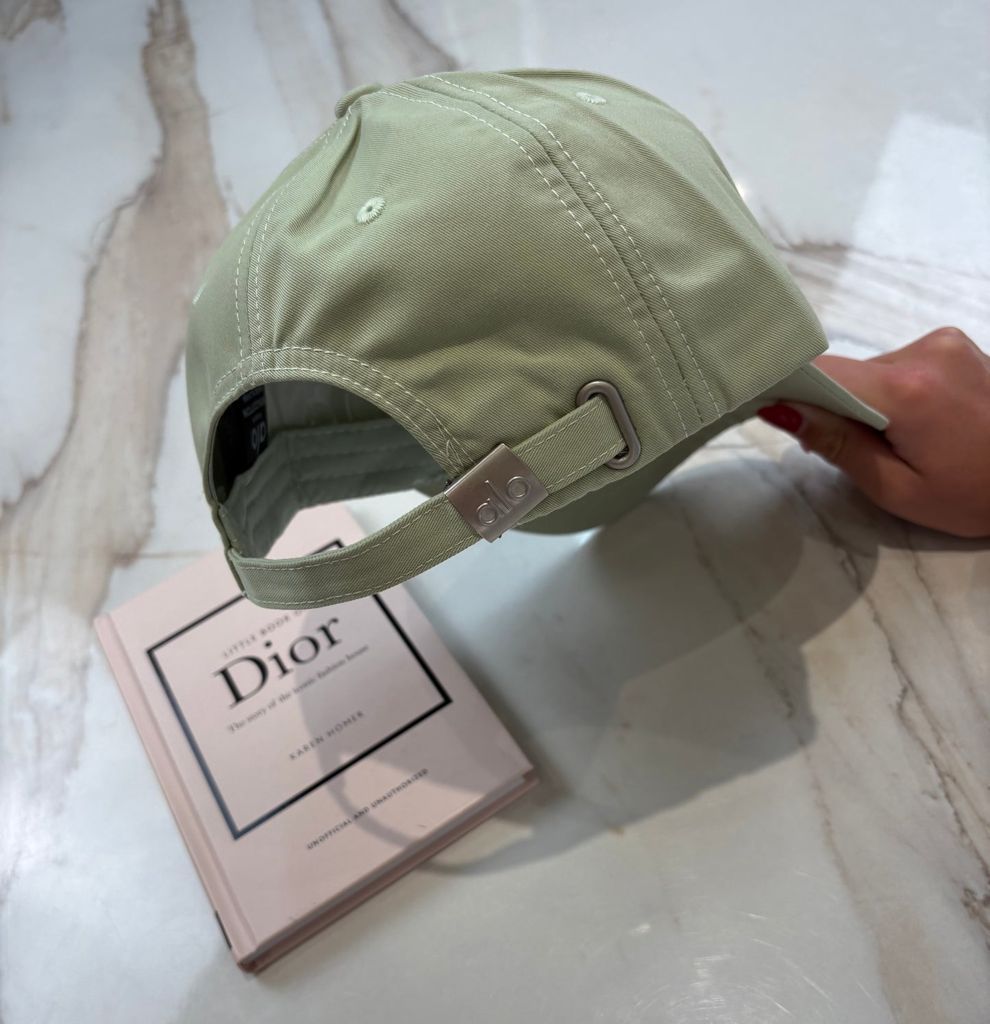 Sage Green Cap INSTOCK (1-3 Days Delivery)