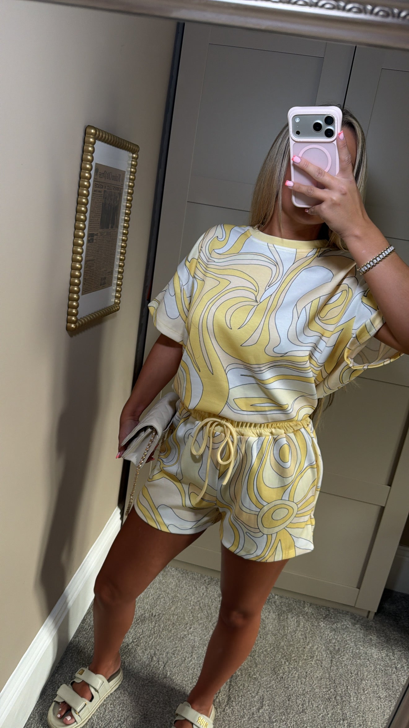 Women’s “Pucci” Co-ord Yellow