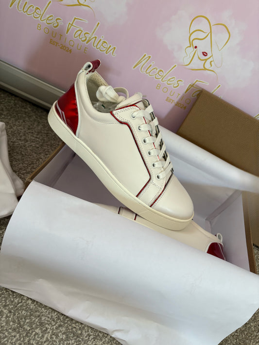 Women’s Red/White Trainers INSTOCK