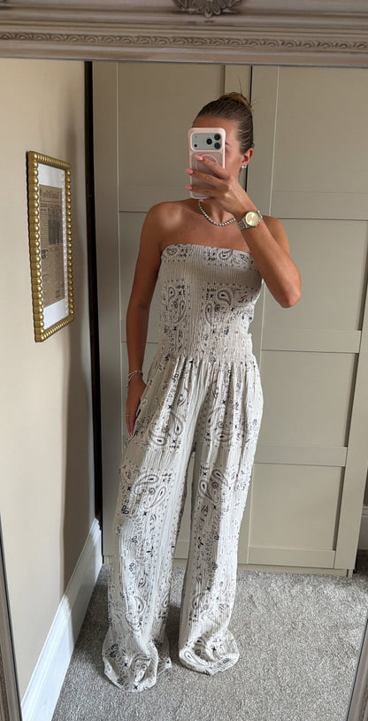 Women’s Beige Jumpsuit