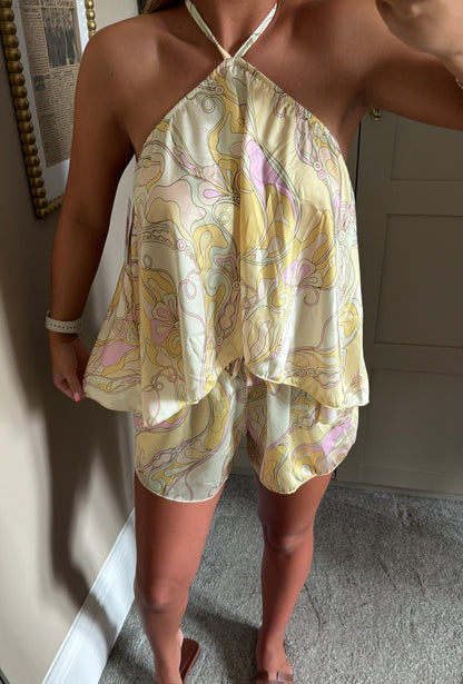 Women’s Lemon Swirl Co-Ord