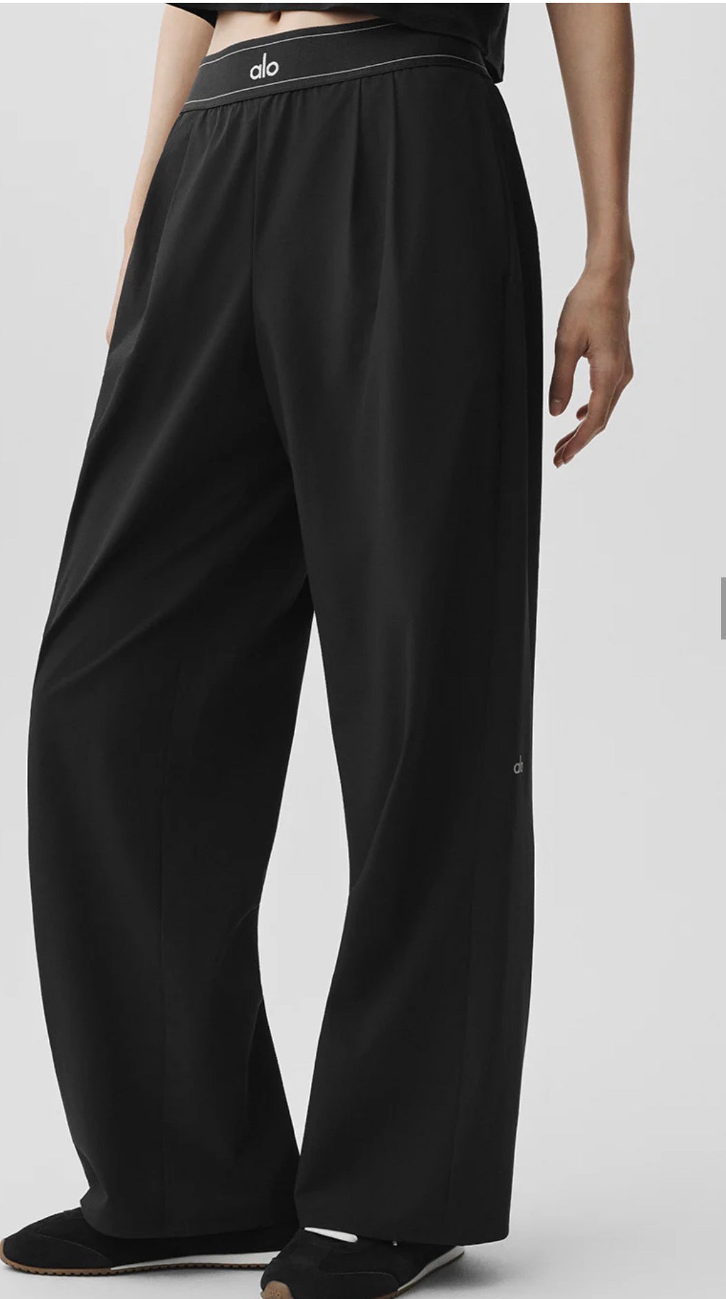 Black Flared Trousers