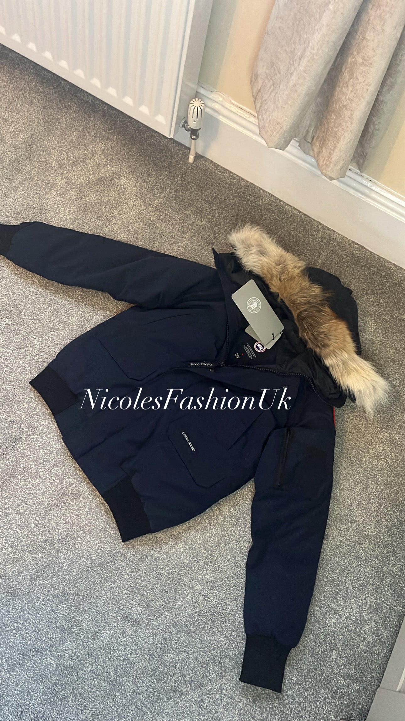 Womens Navy Bomber INSTOCK