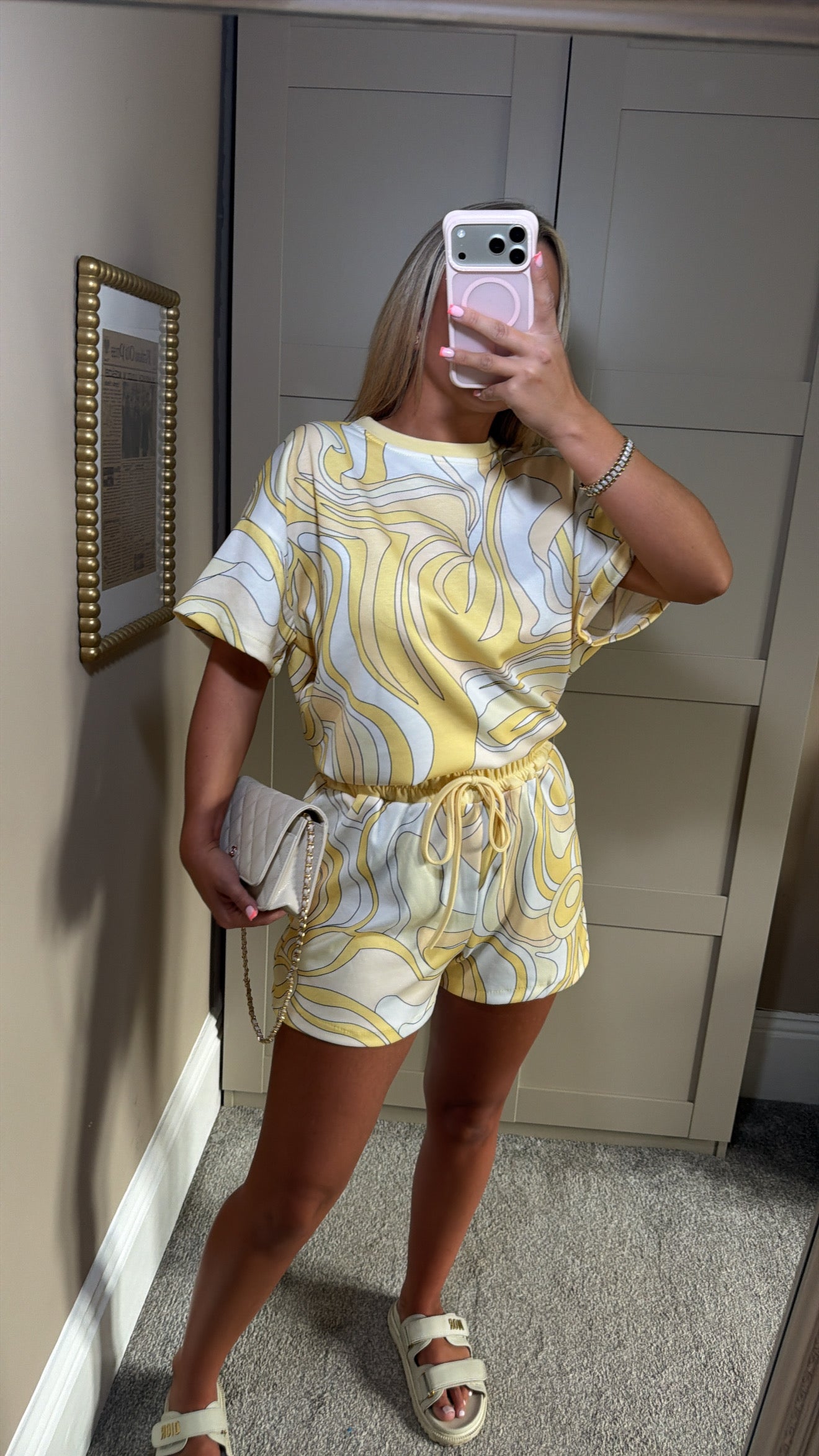 Women’s “Pucci” Co-ord Yellow