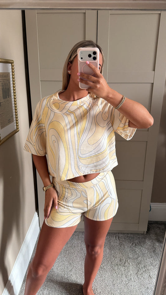 Women’s Lemon Swirl Set