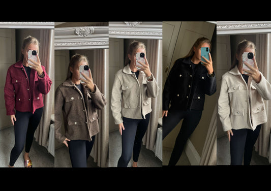 Women’s Teddy Jackets INSTOCK