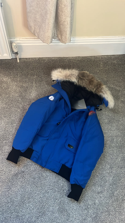 Women’s / Men’s Bomber blue coat PRE ORDER