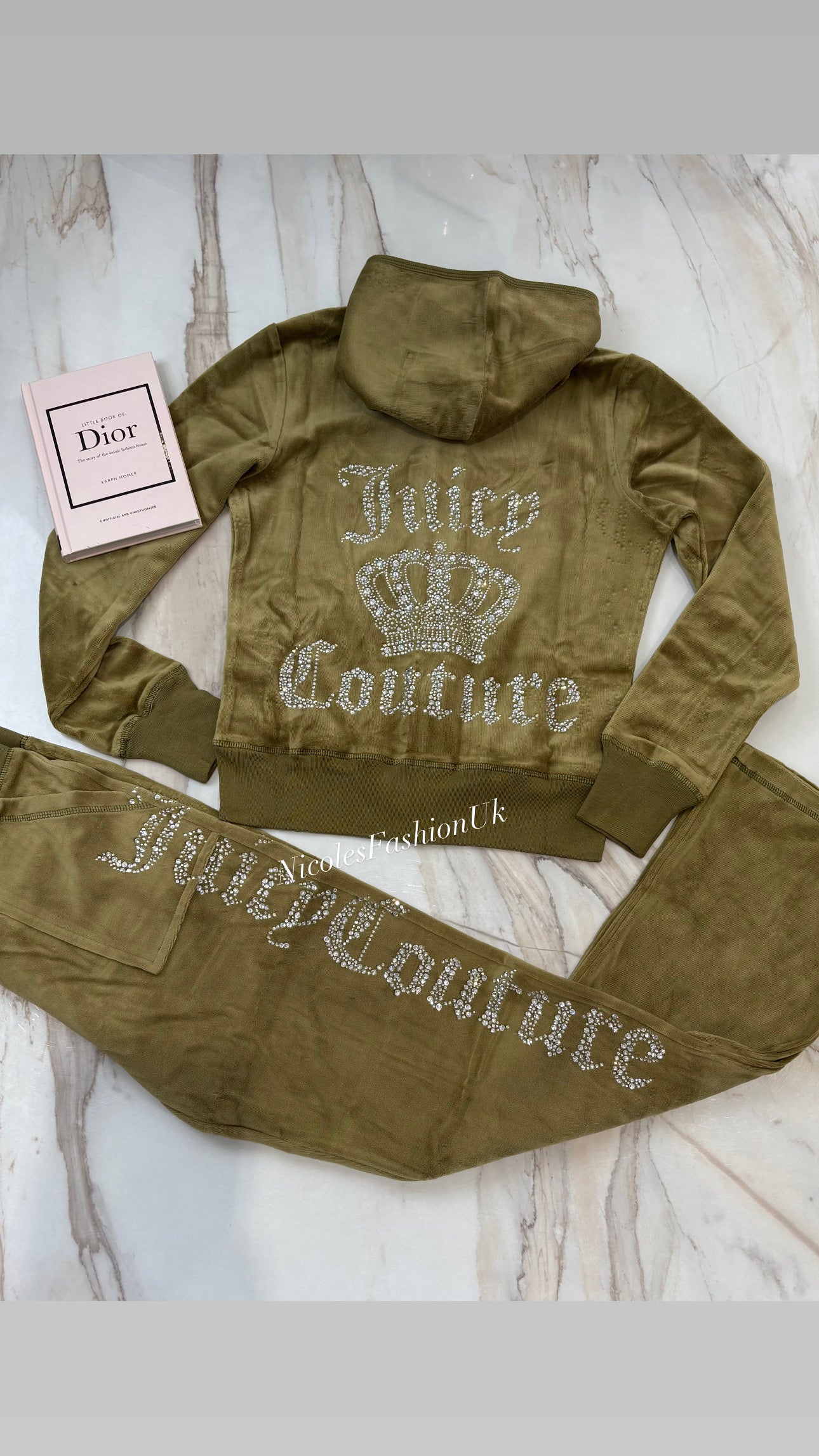 Womens Diamanté Tracksuits PRE ORDER (18-21 Days Delivery)