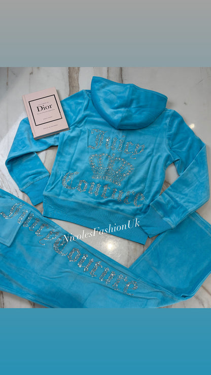Womens Diamanté Tracksuits PRE ORDER (18-21 Days Delivery)