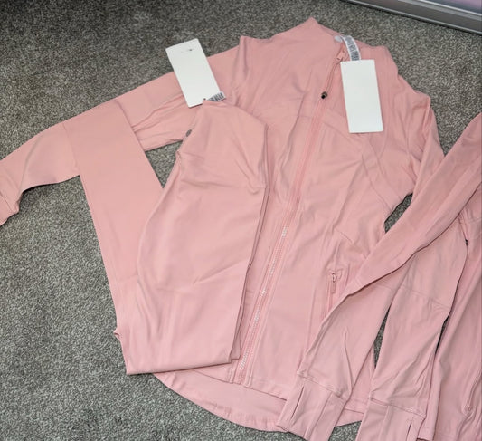 Women’s Baby pink gym set INSTOCK