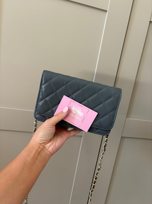 Grey/blue bag INSTOCK