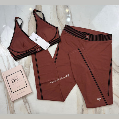 Women’s Coral Pink Gym Set INSTOCK (1-3 Days Delivery)