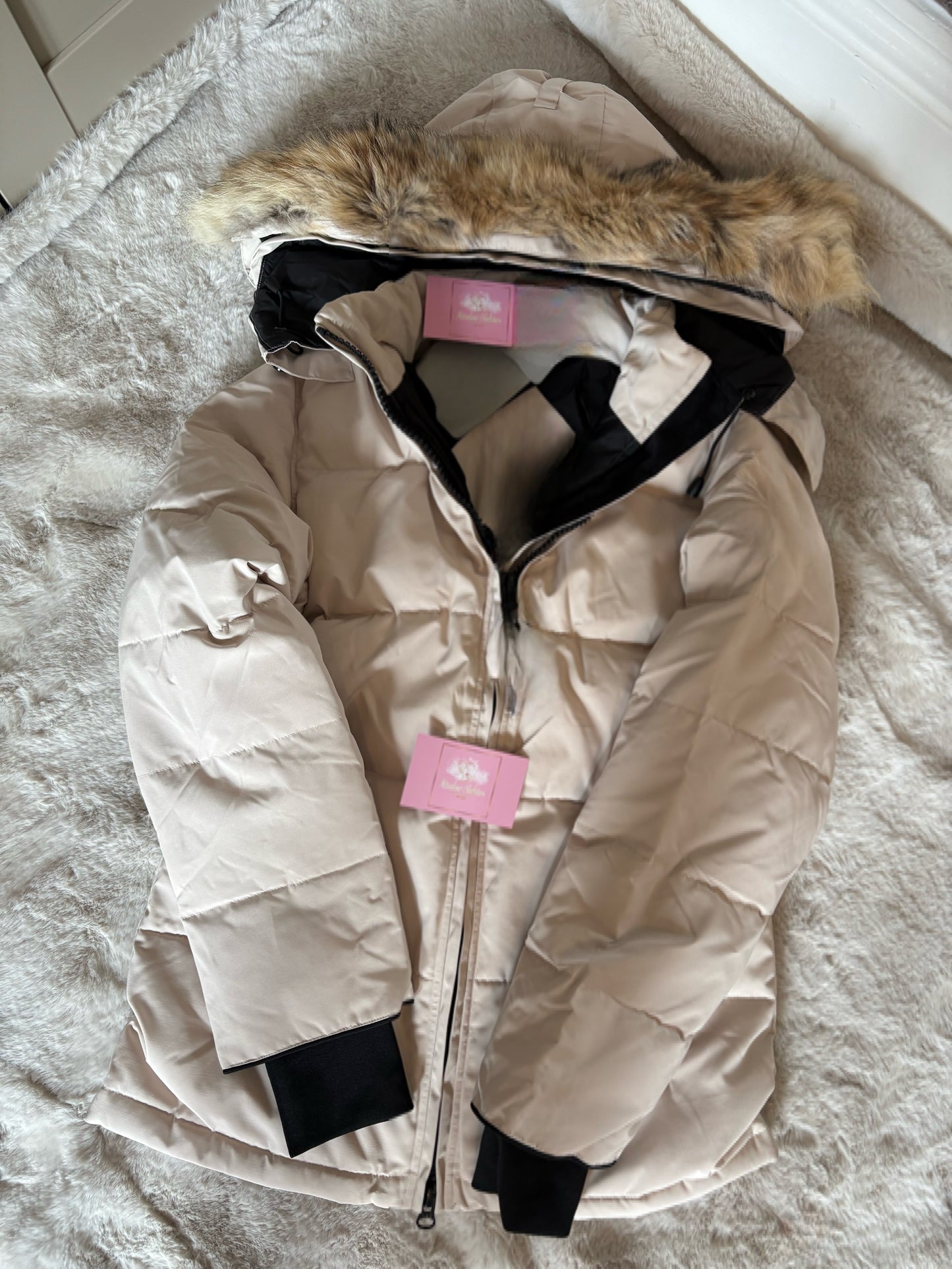 Women’s Beige Coat INSTOCK