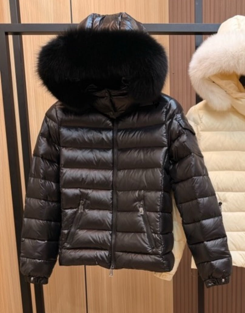Women’s black/black fur coat PRE ORDER