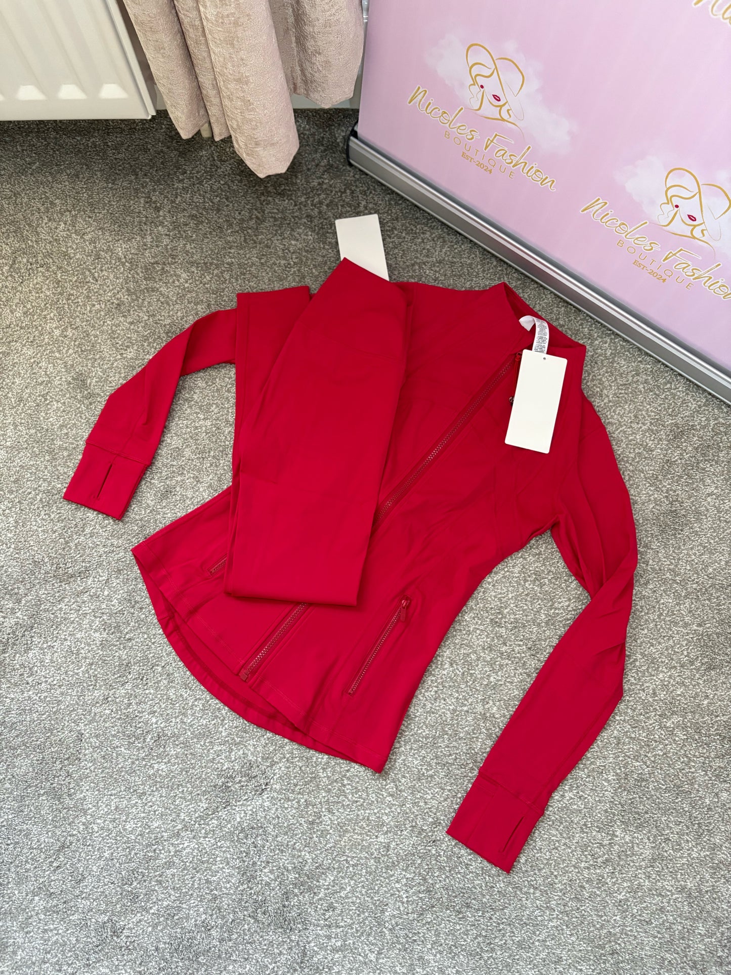 Red gym set PRE ORDER